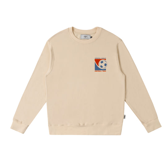 Sanjo Football Sweat // Ecru