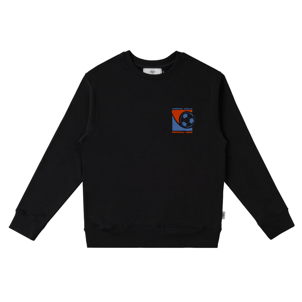 Sanjo Football Sweat // Schwarz