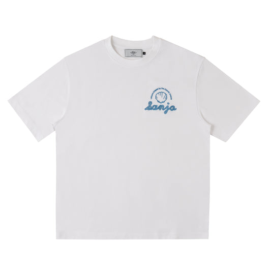 Sanjo Atlantic T-shirt // Weiß