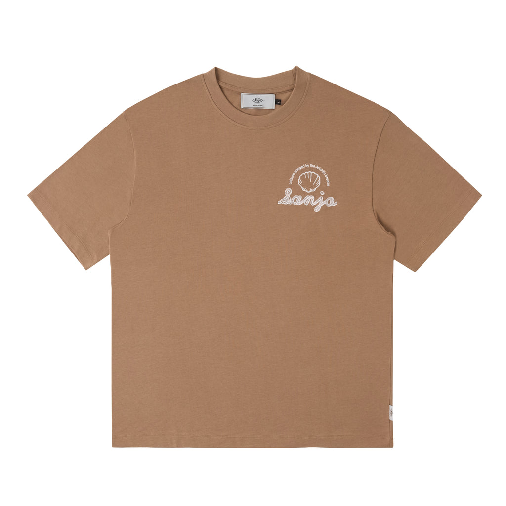 Camiseta Sanjo Atlantic // Capuchino