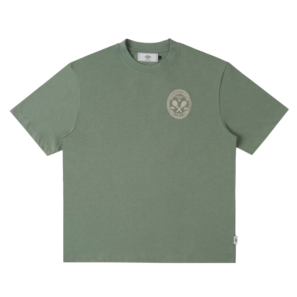 Sanjo Courtside T-shirt // Kaki