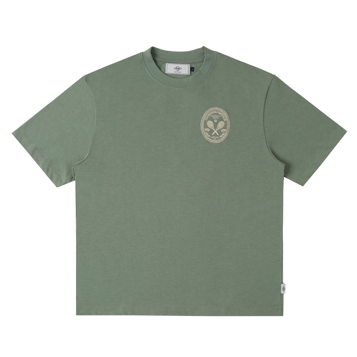 Sanjo Courtside T-shirt // Kaki