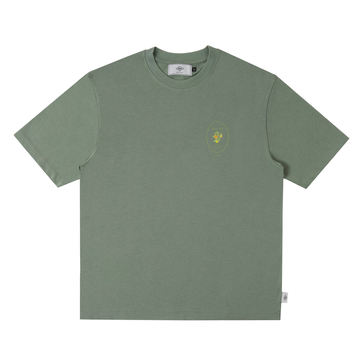 Sanjo The Sporty Olive T-shirt // Kaki