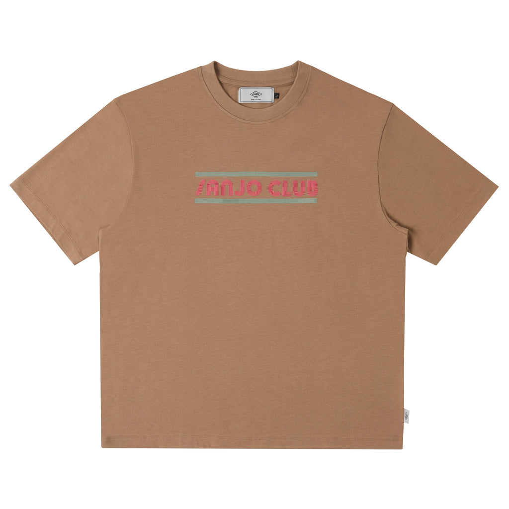 Sanjo Club 90 T-shirt // Cappuccino