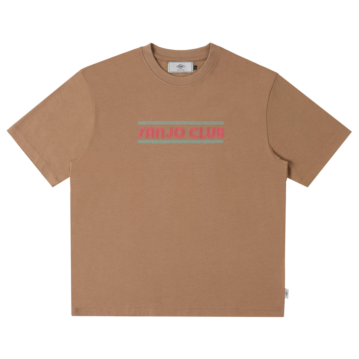 Sanjo Club 90 T-shirt // Capuccino