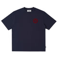 Camiseta con el símbolo cultural de Sanjo // Azul marino
