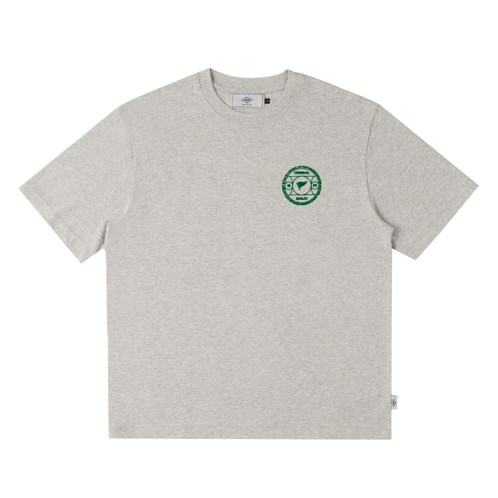 Camiseta con el símbolo de Sanjo // Gris