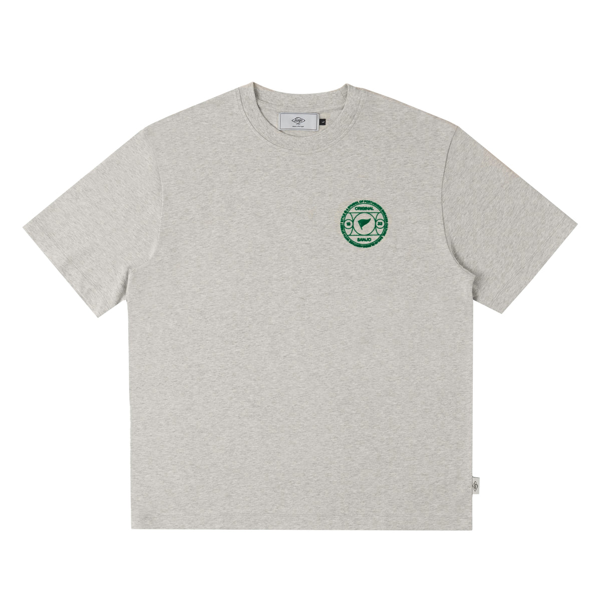 Sanjo Symbol Culture T-shirt // Grey