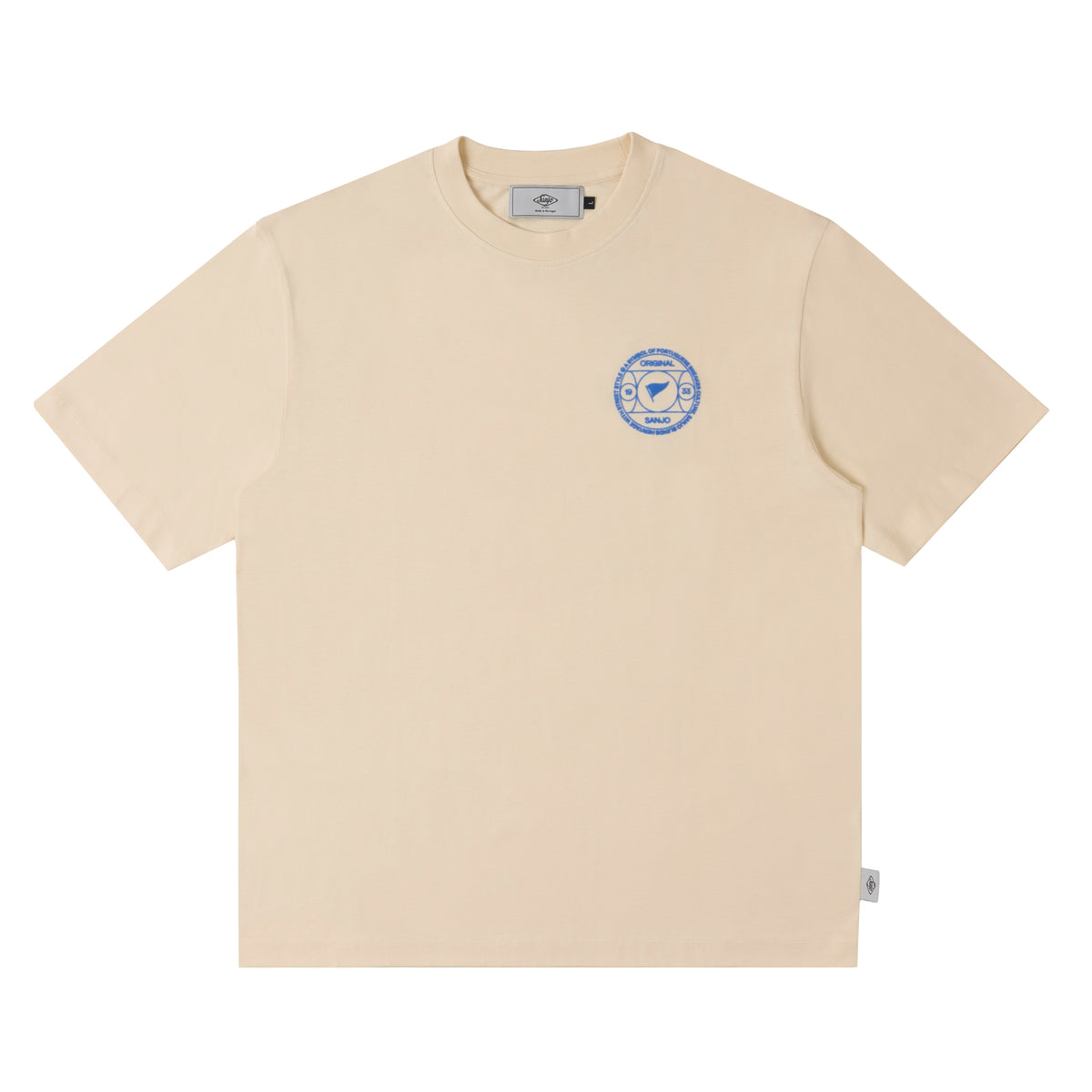 Sanjo Symbol Culture T-shirt // Ecru