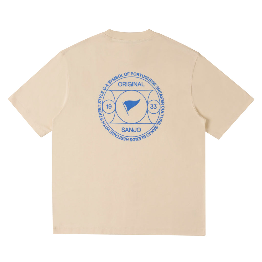 Cultura del símbolo de Sanjo // Camiseta cruda