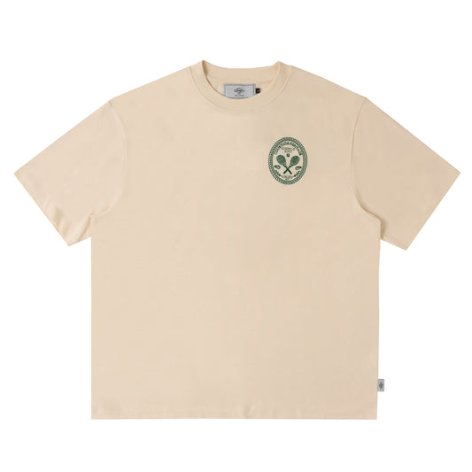 Sanjo Courtside T-shirt // Ecru