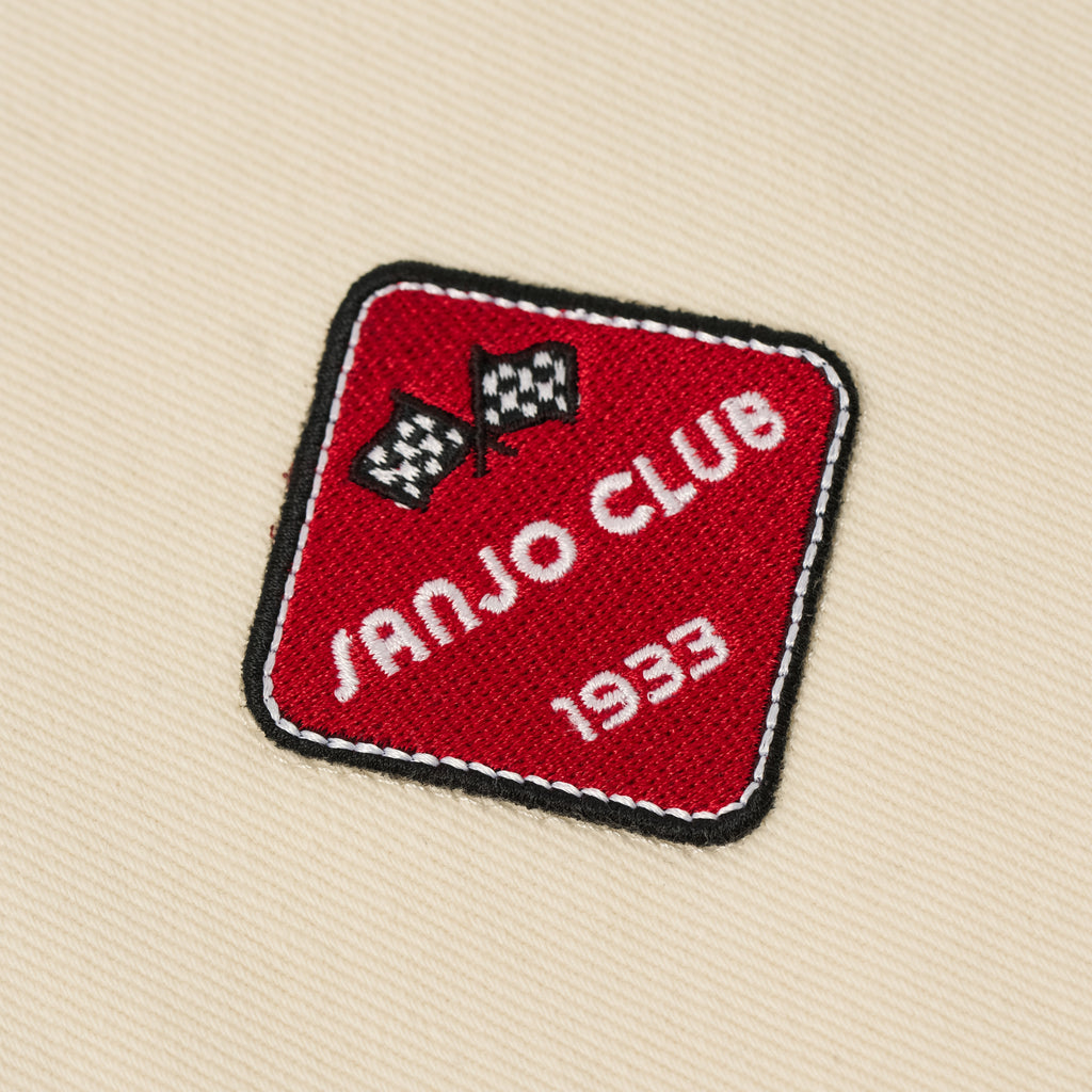 Sanjo Sport Patch Jacket // Ecru