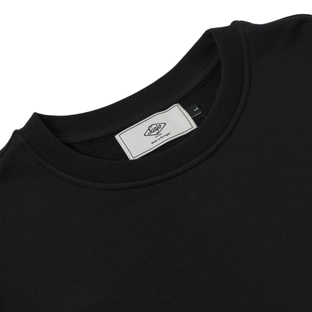 Sanjo The Sporty Olive Sweat // Black