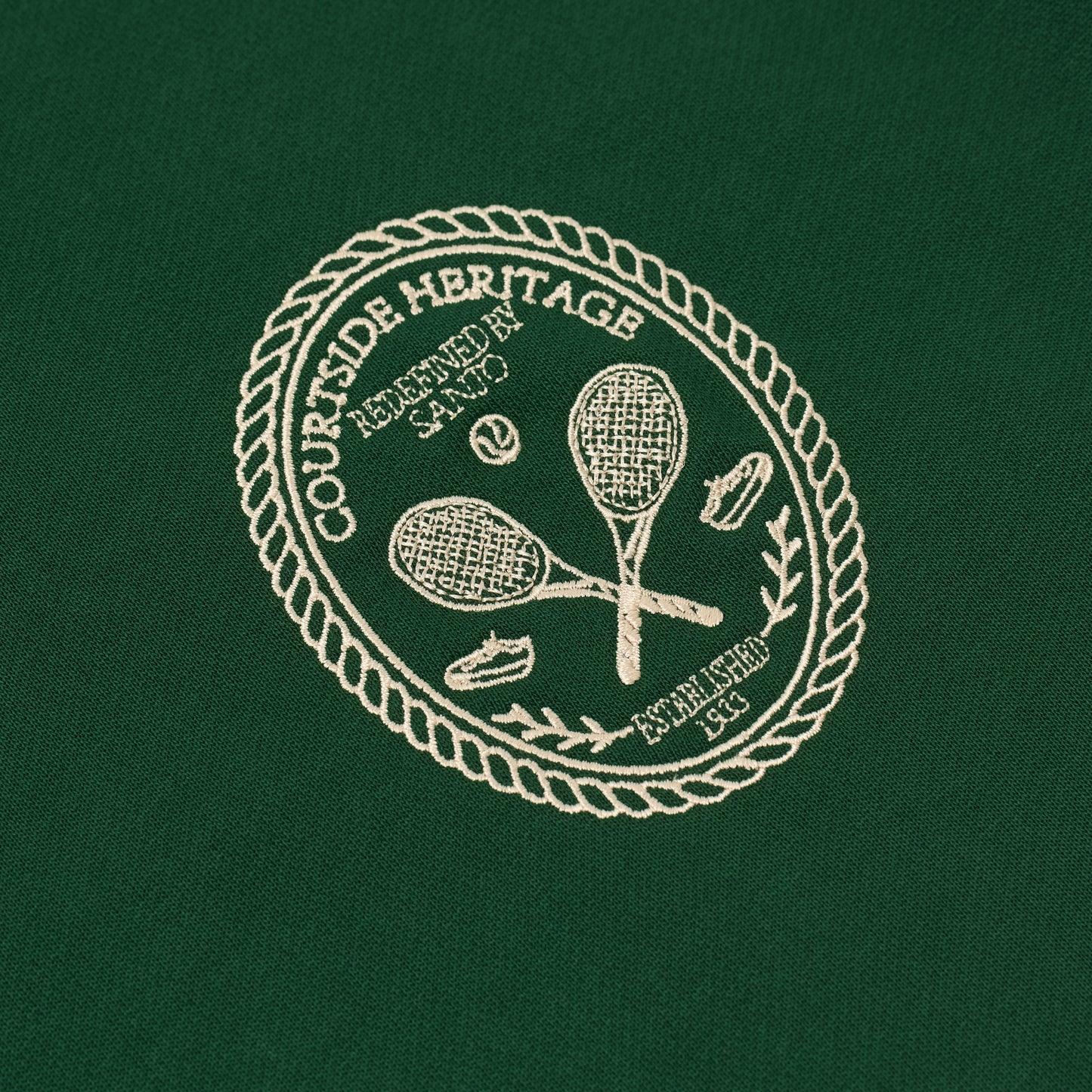 Sudadera Sanjo Courtside // Verde