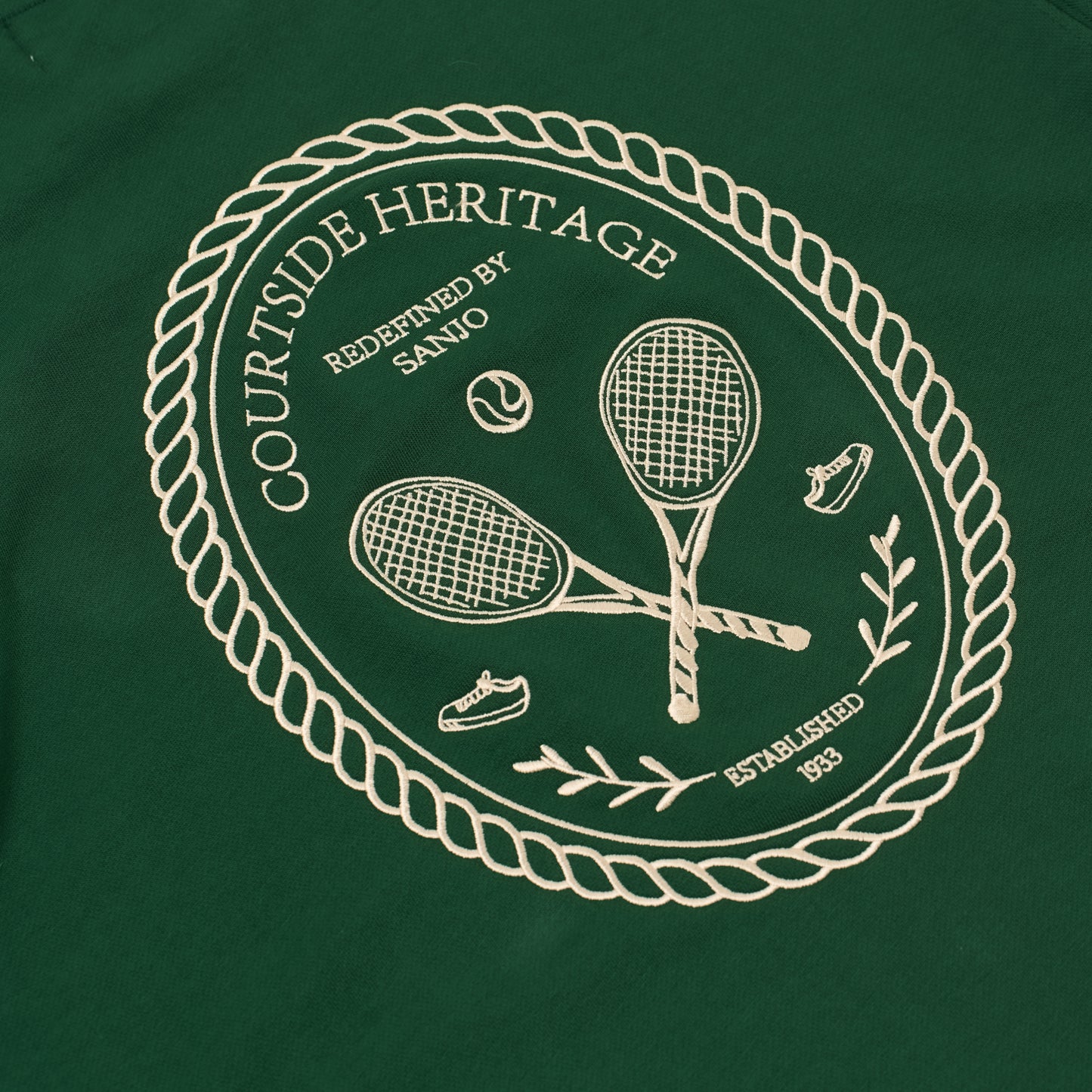 Sudadera Sanjo Courtside // Verde