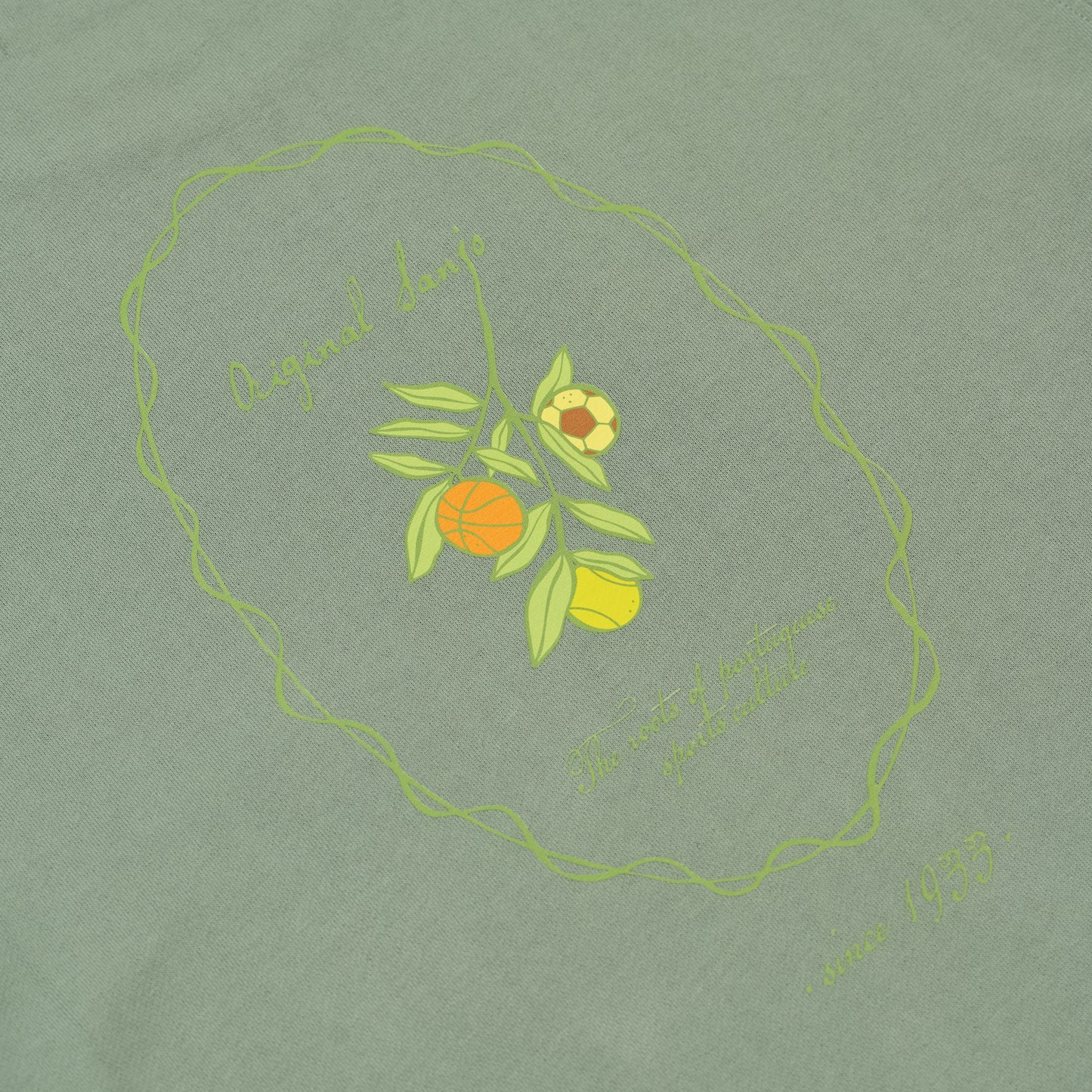 Sanjo The Sporty Olive // ​​Camiseta Kaki