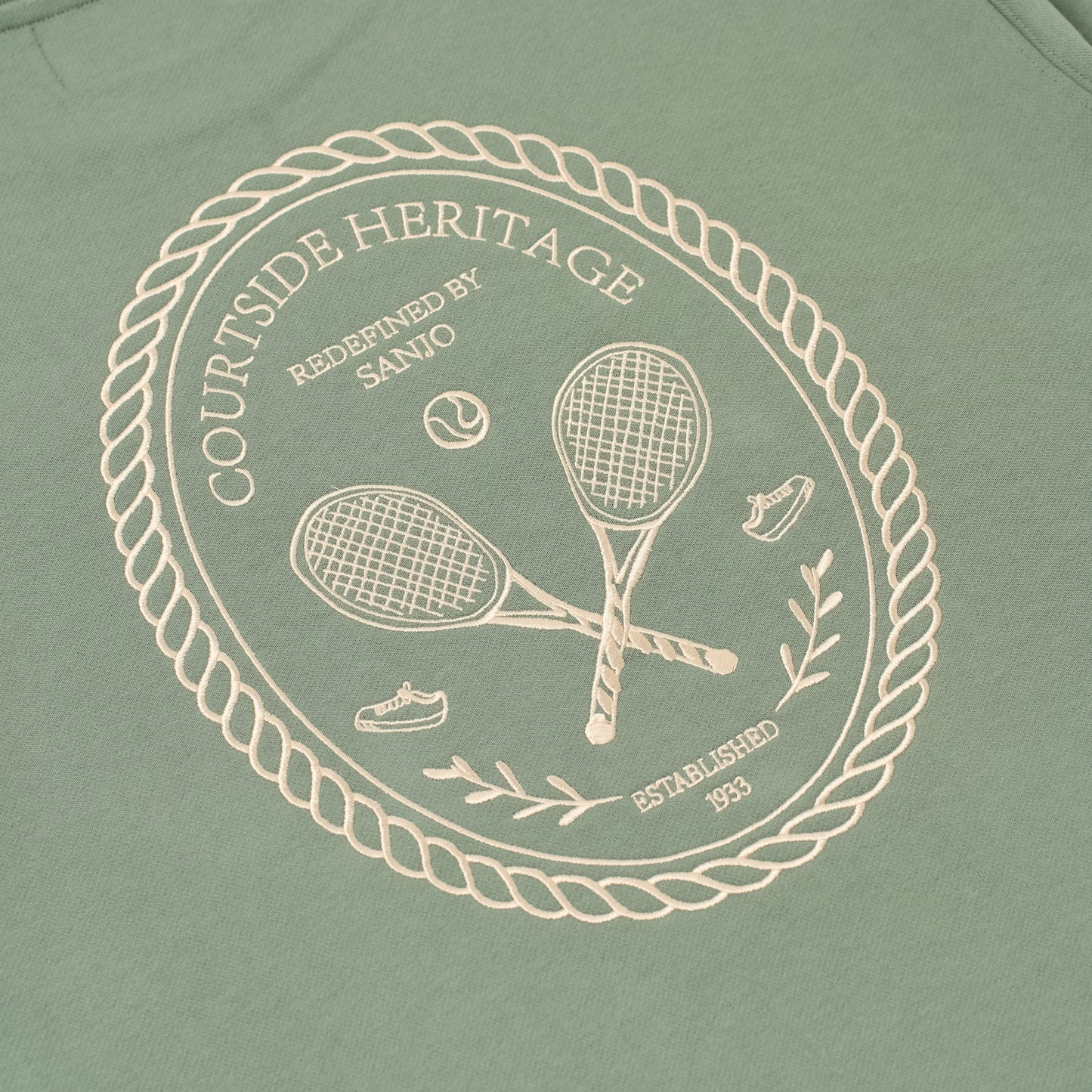 Sudadera Sanjo Courtside // Caqui