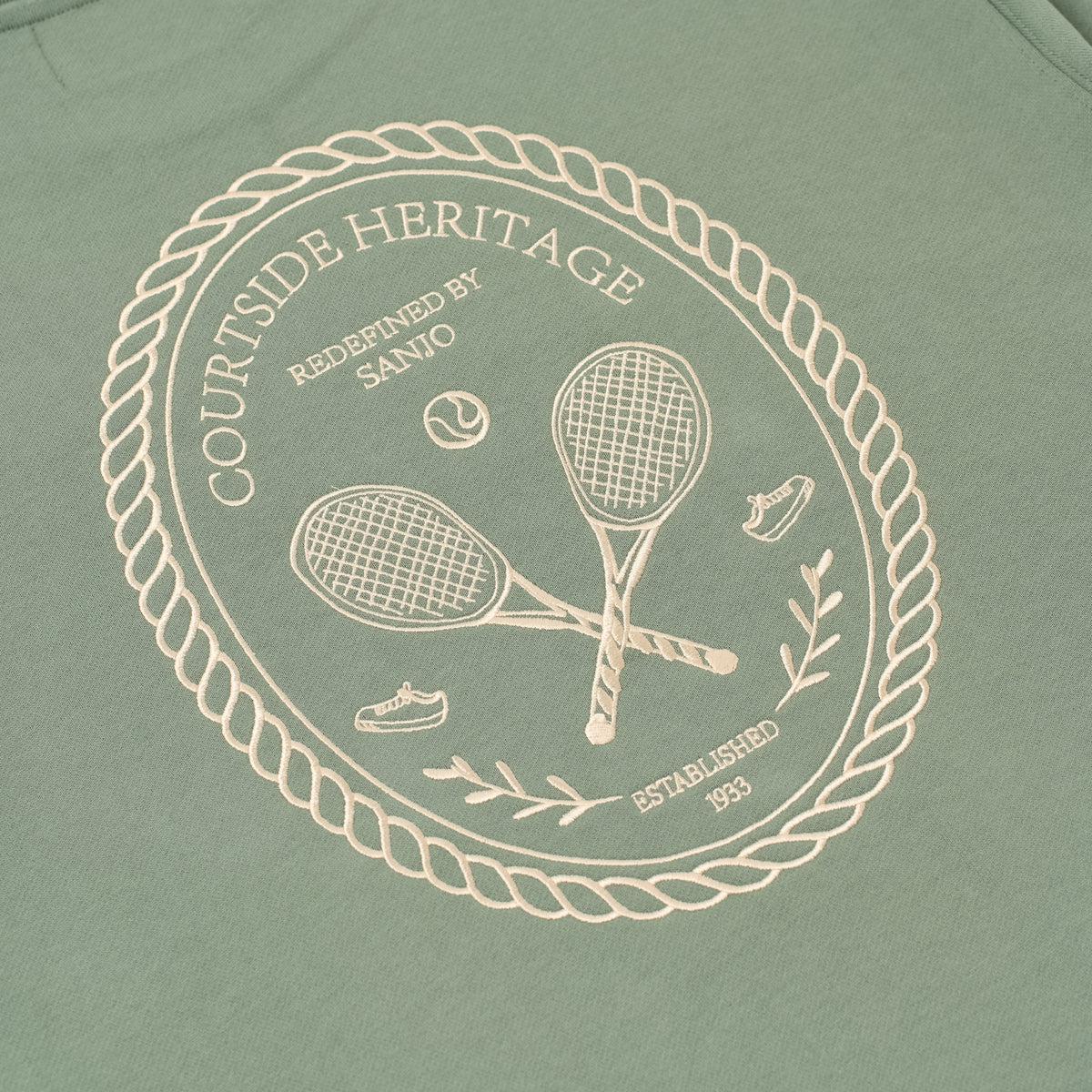 Sanjo Courtside Sweat // Khaki