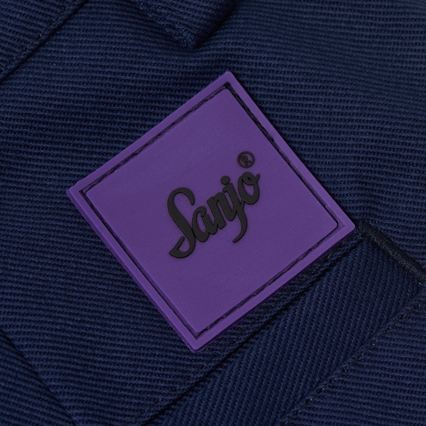 Sanjo Canvas Boxy Shorts // Navy