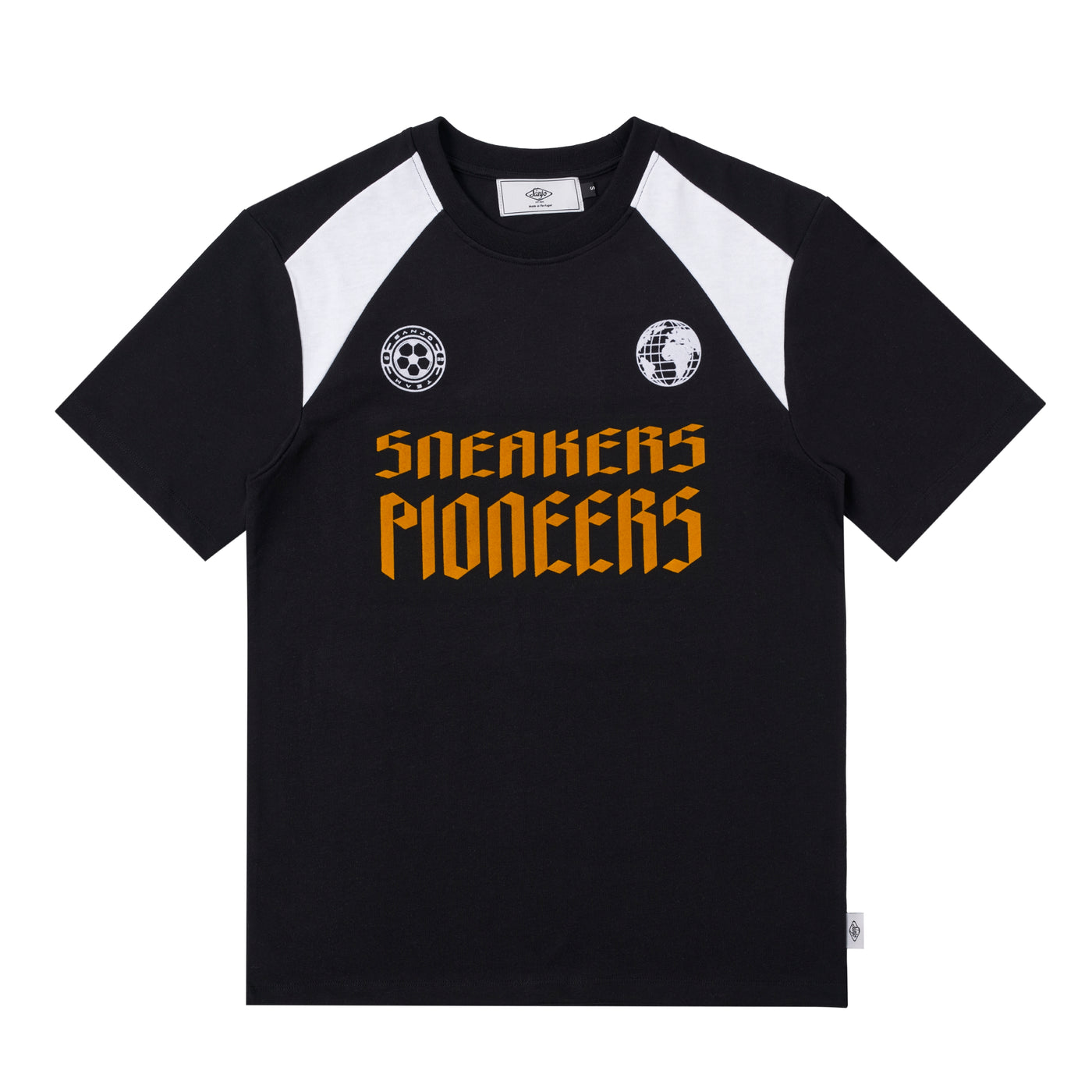 Sanjo Sneakers Pioners T-shirt // Black