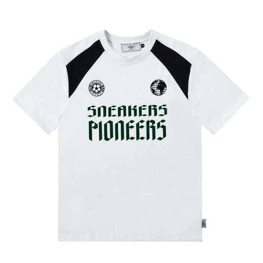 Sanjo Sneakers Pioners T-shirt // White