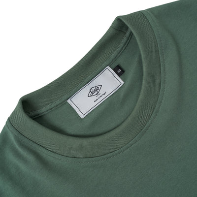 Sanjo 1954 Cream Logo T-shirt // Pastel Green