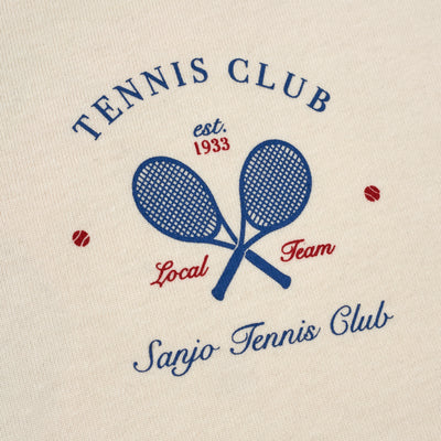 Sanjo Tennis Club T-shirt V2 // Ecru