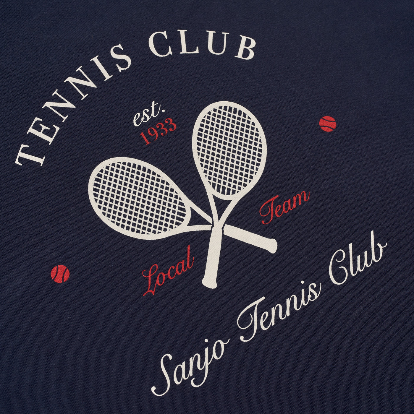 Sanjo Tennis Club T-shirt V2 // Navy