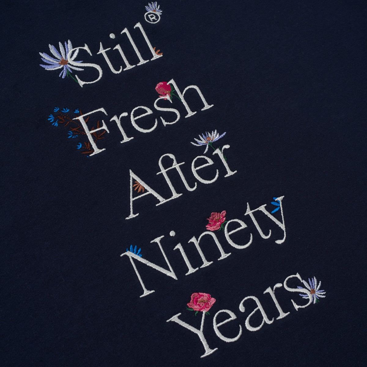 Sanjo Wild Flower T-shirt // Azul