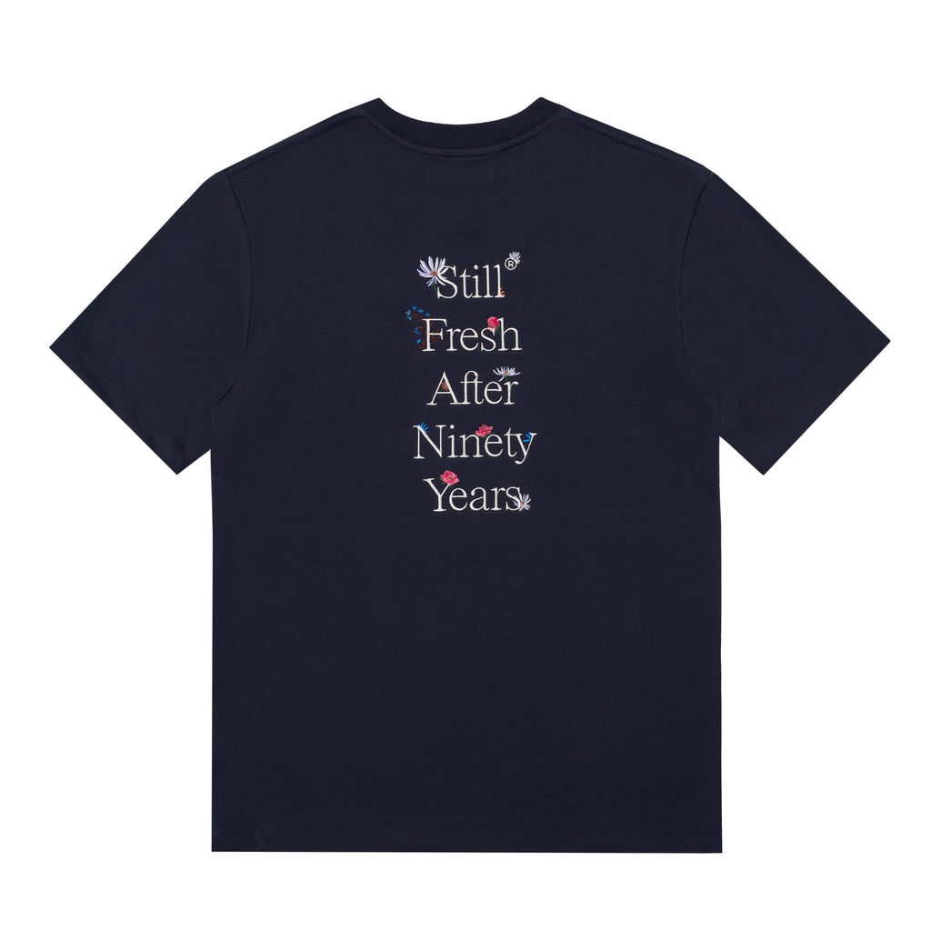 Sanjo Wild Flower T-shirt // Azul