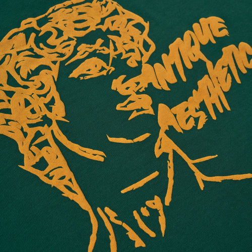 Sanjo Antique Aesthetique T-shirt // Verde