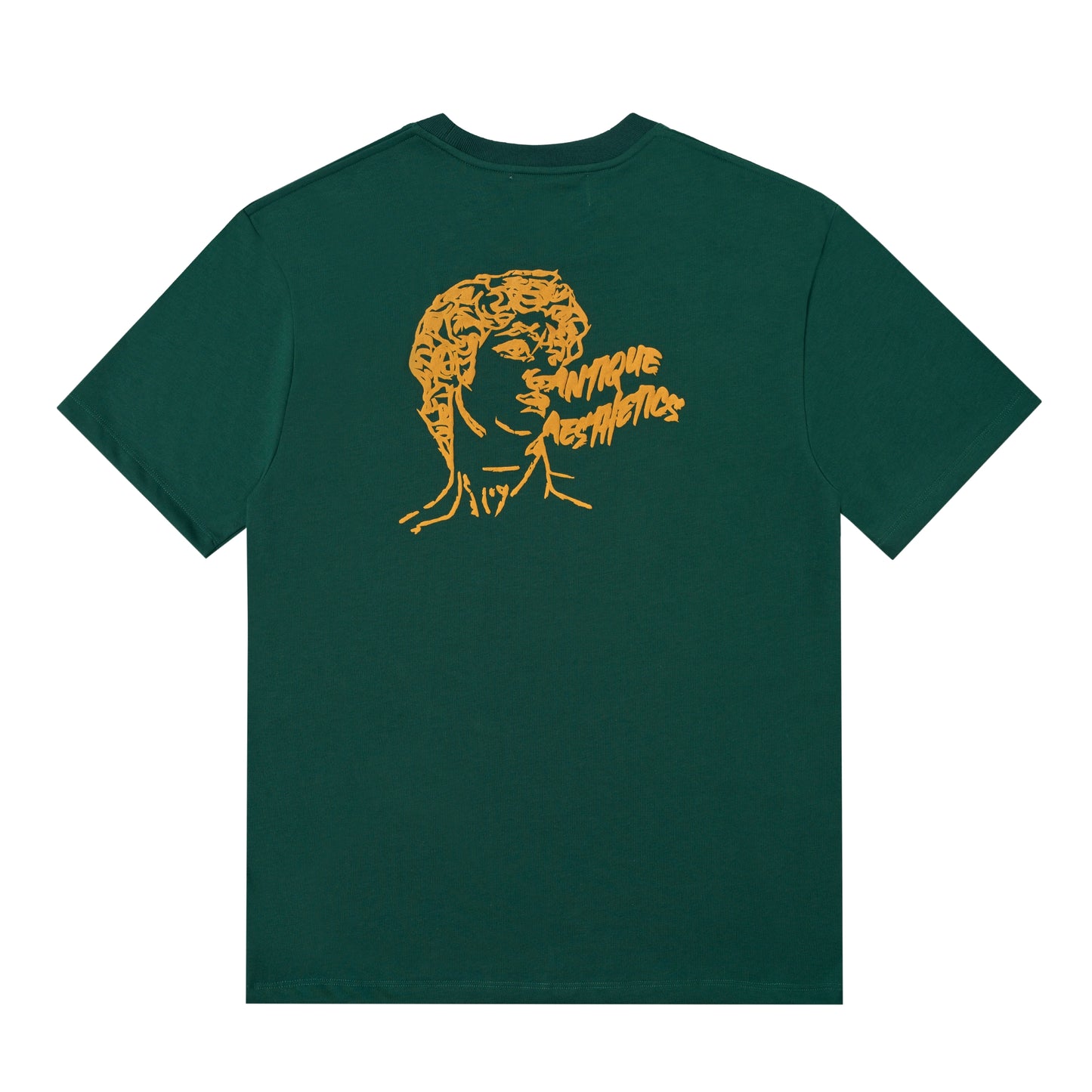 Sanjo Antique Aesthetique T-shirt // Bottle Green