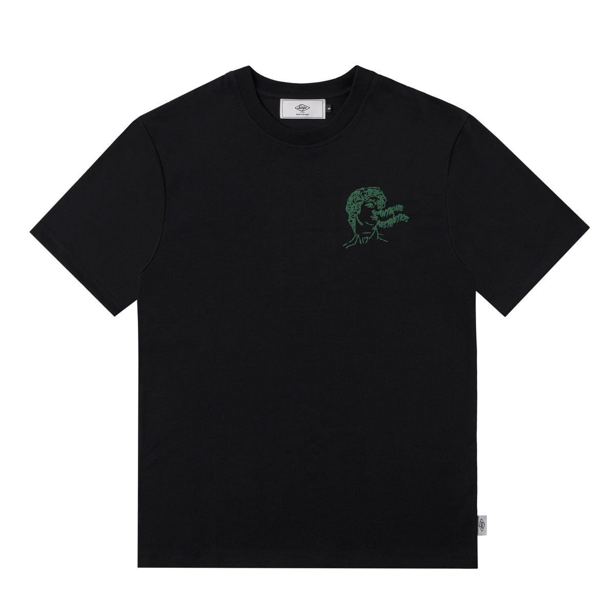 Sanjo Antique Aesthetique T-shirt // Preto