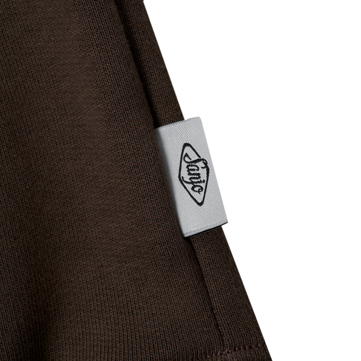 Sanjo Retro Sportswear Mono Sweater // Braun
