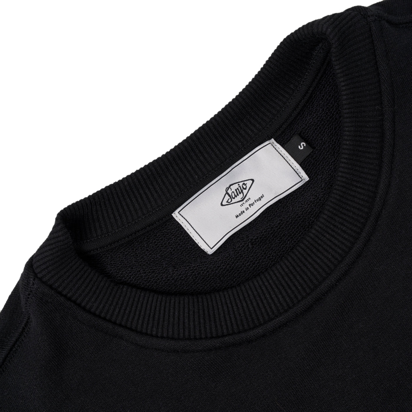 Sanjo Embroidery Tennis Club Sweater // Black