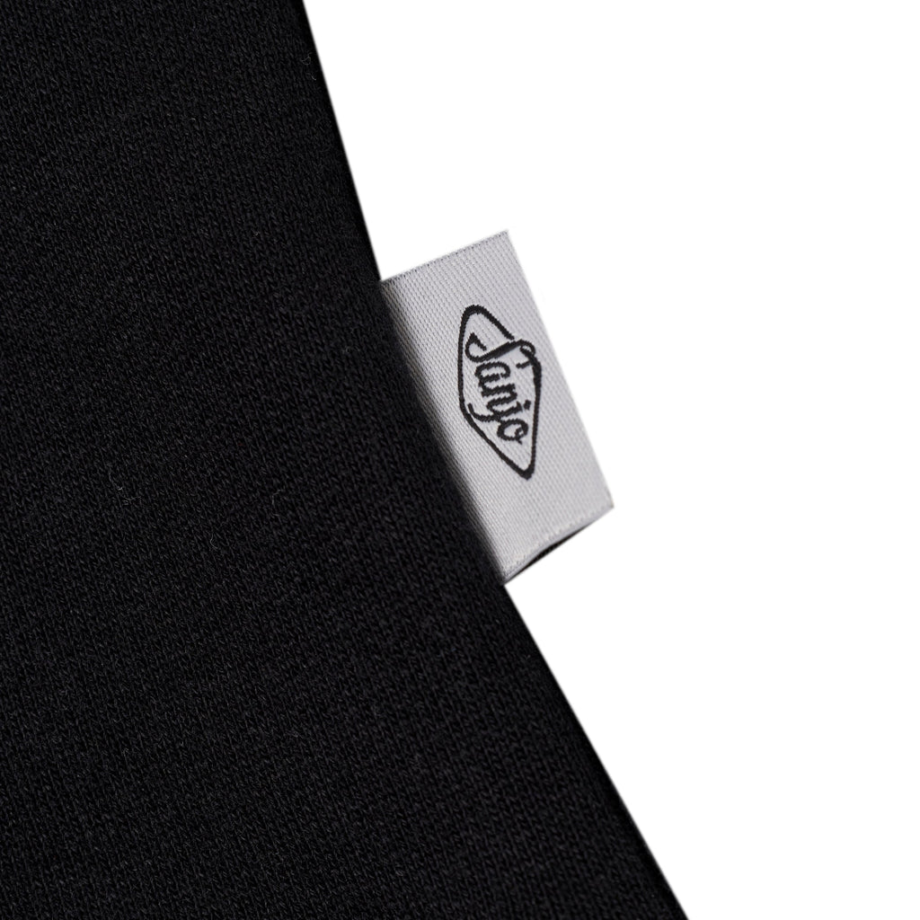 Camiseta estética antigua Sanjo // Negro