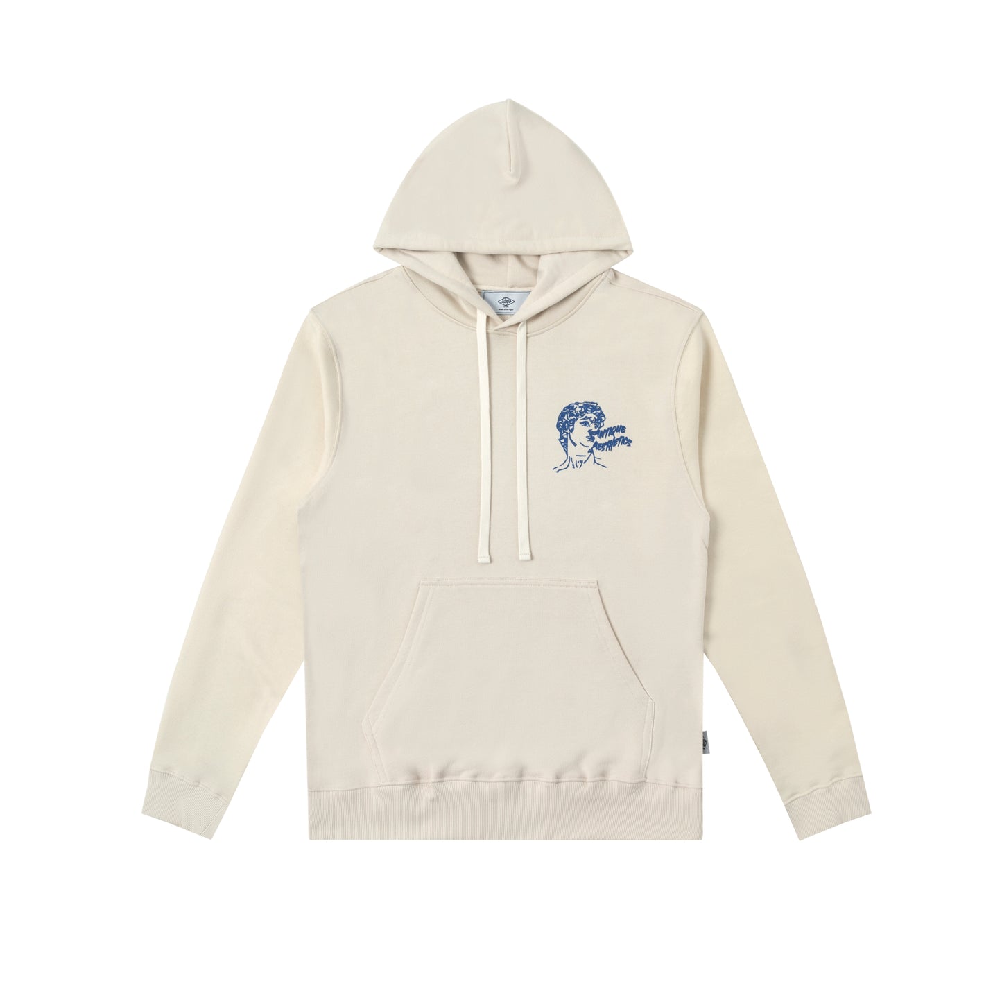 Sanjo Antique Aesthetique Hoodie // Ecru