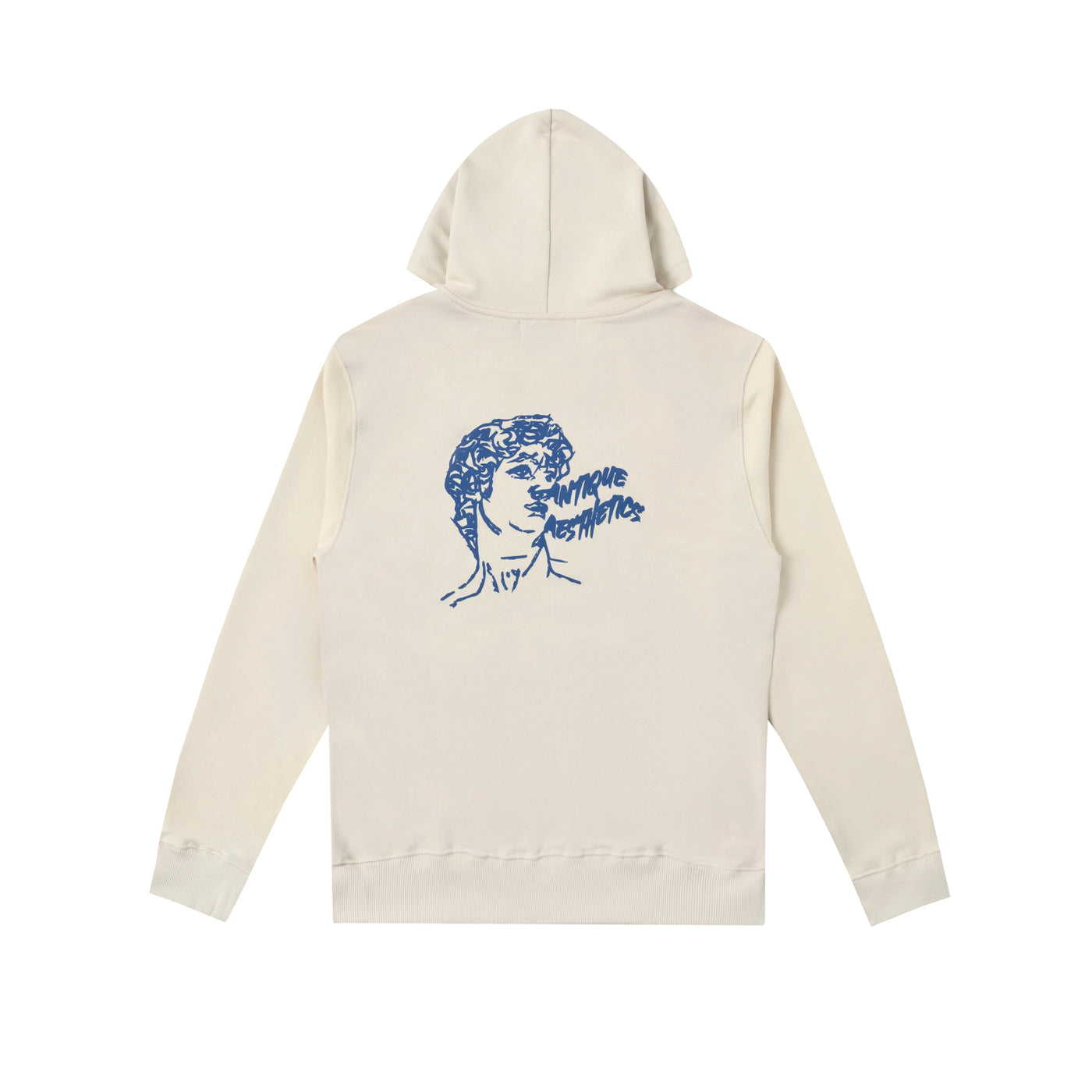 Sanjo Antique Aesthetique Hoodie // Ecru