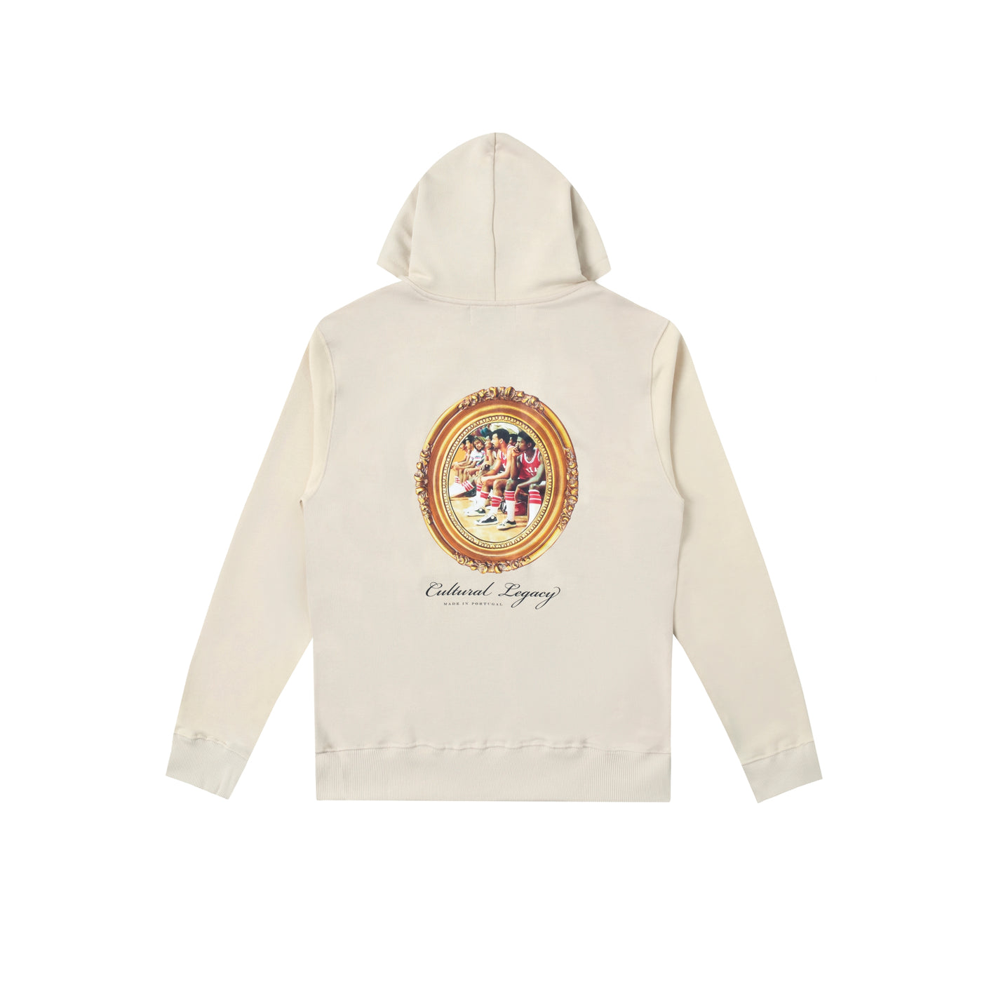 Sanjo Old Frame Hoodie // Ecru