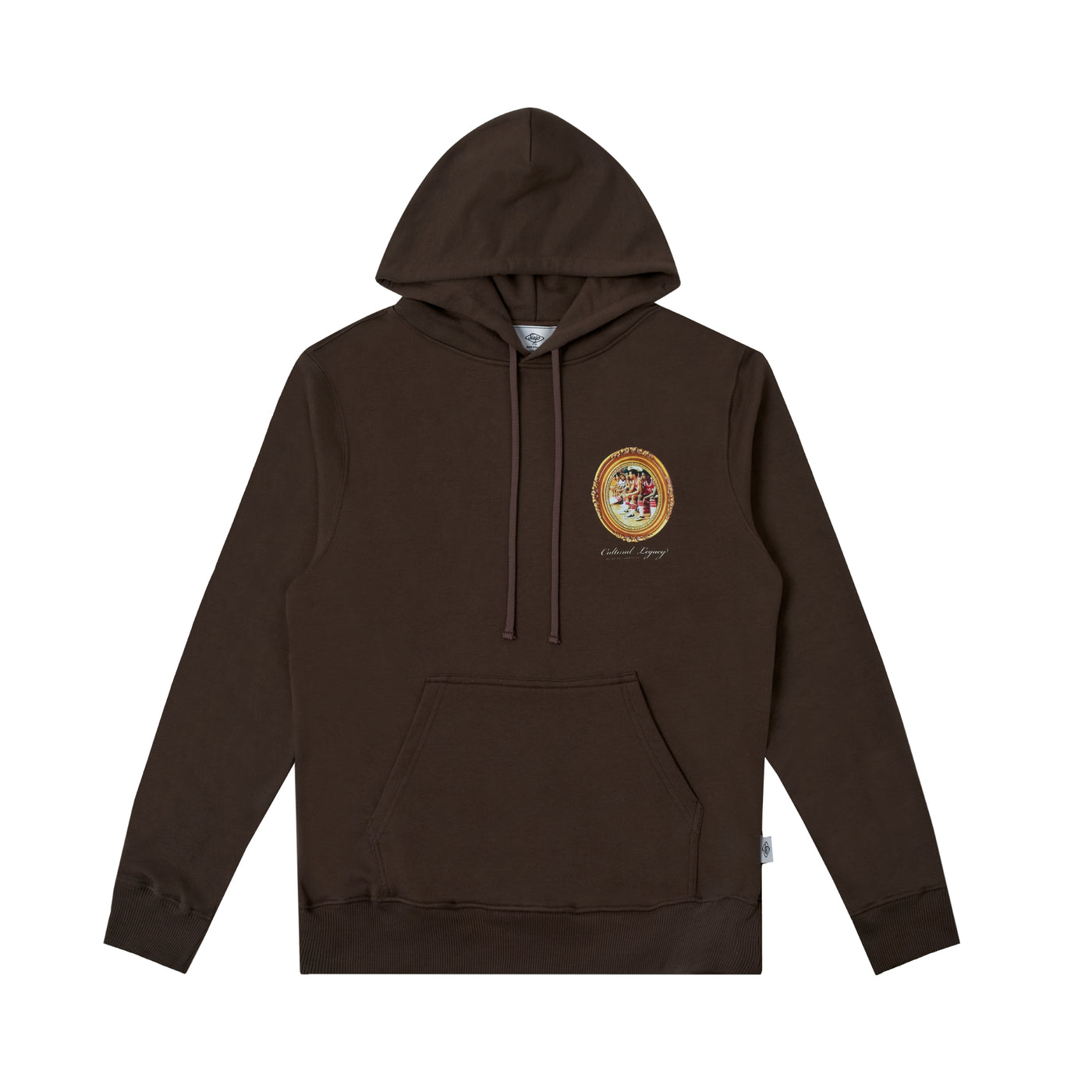 Sanjo Old Frame Hoodie // Brown