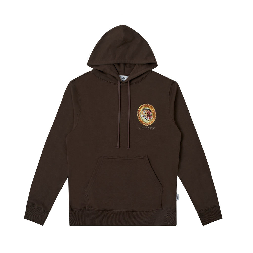 Sanjo Old Frame Sweatshirt // Brown