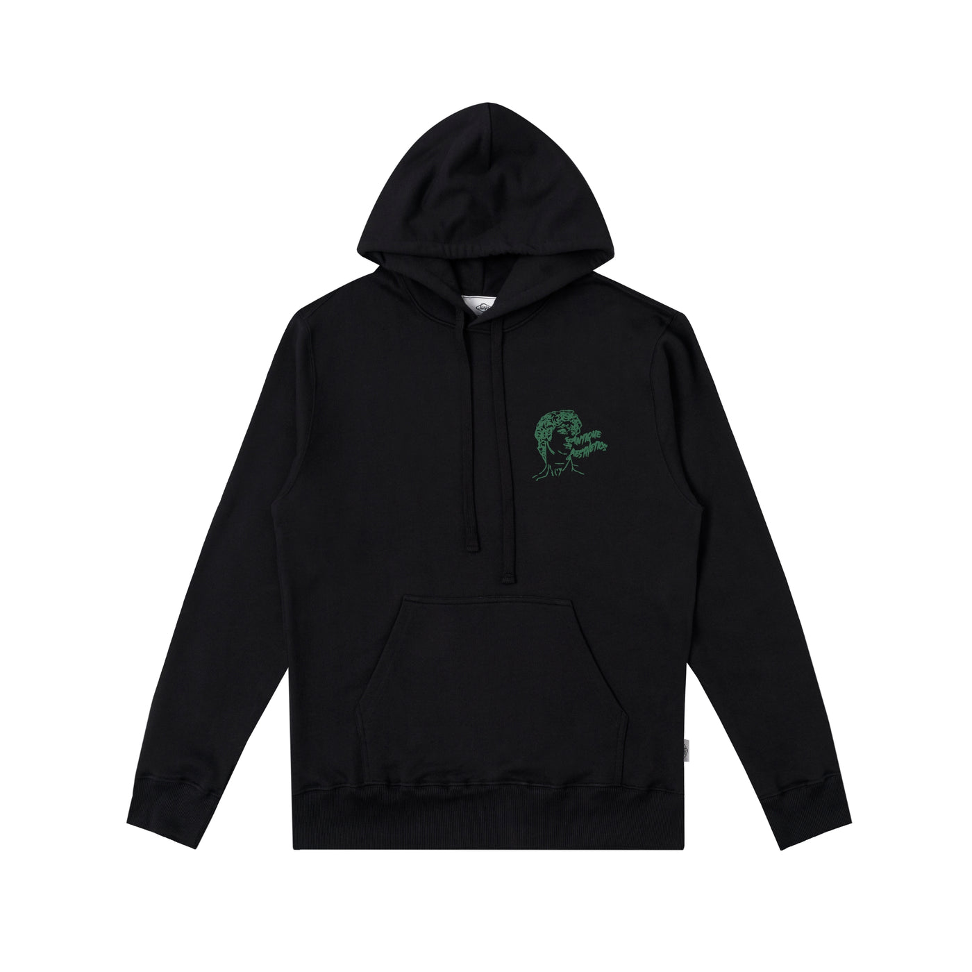 Sanjo Antique Aesthetique Hoodie // Black