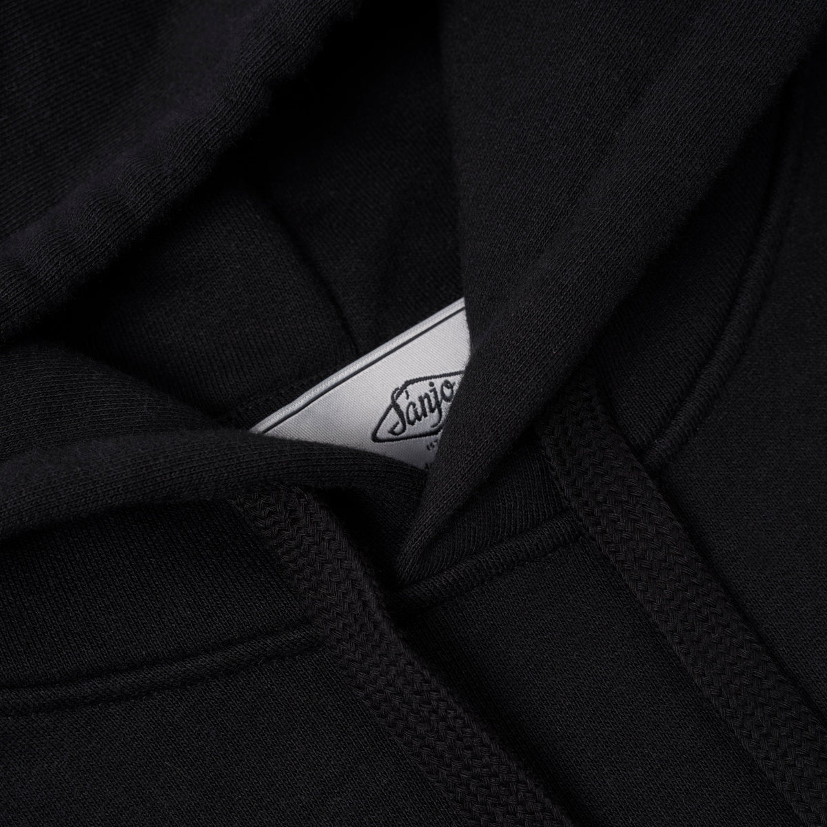 Sanjo Antique Aesthetique Hoodie // Schwarz
