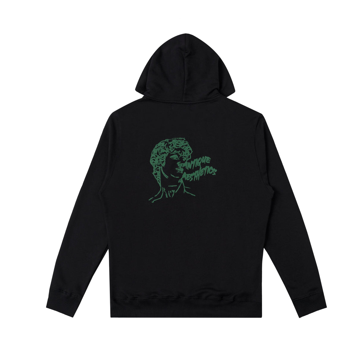 Sanjo Antique Aesthetique Hoodie // Schwarz
