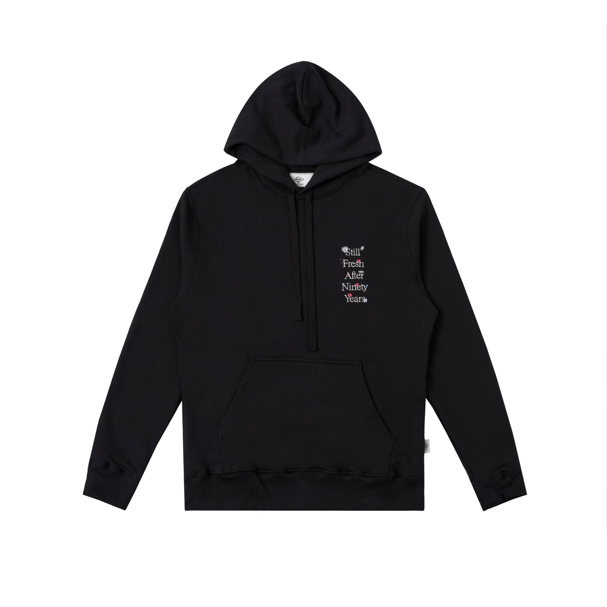 Sanjo Wild Flowers Sweatshirt // Black