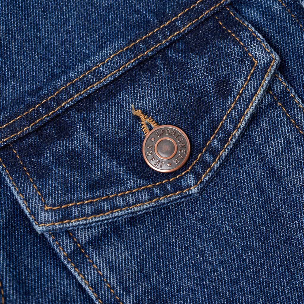 Sanjo 90's Jeans Jacket // Dunkler Denim