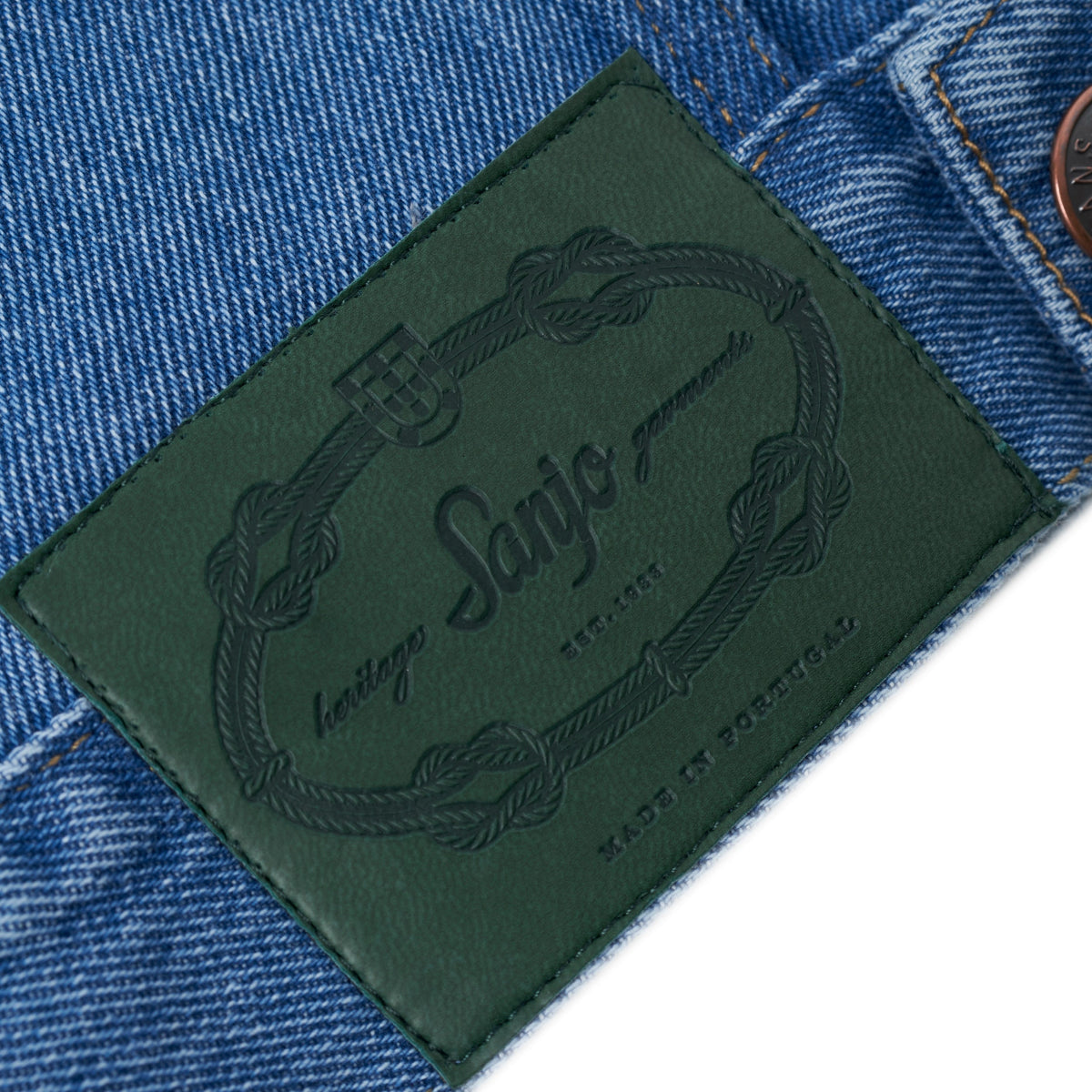 Sanjo 90's Jeans Jacket // Mittlerer Denim