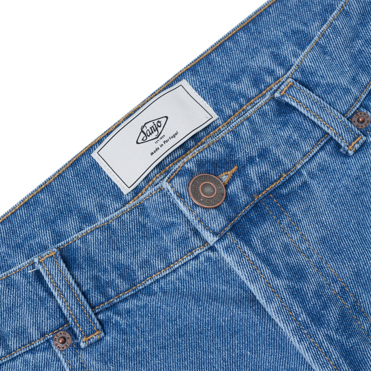 Sanjo 90's Jeans Trousers // Mittlerer Denim