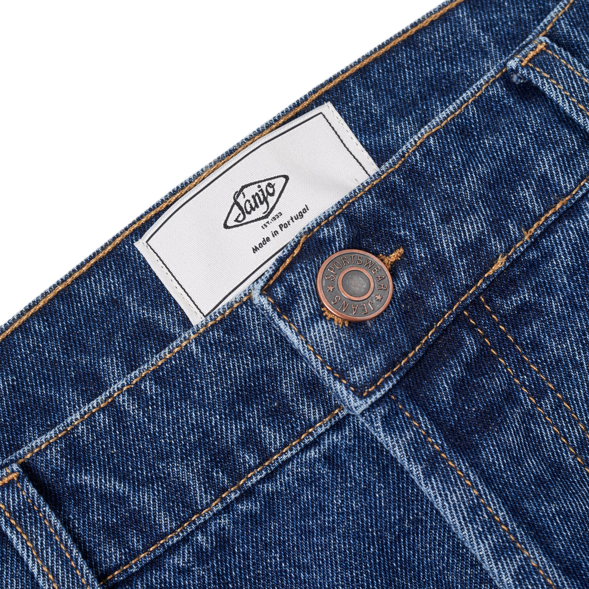 Sanjo 90's Jeans Trousers // Dunkler Denim