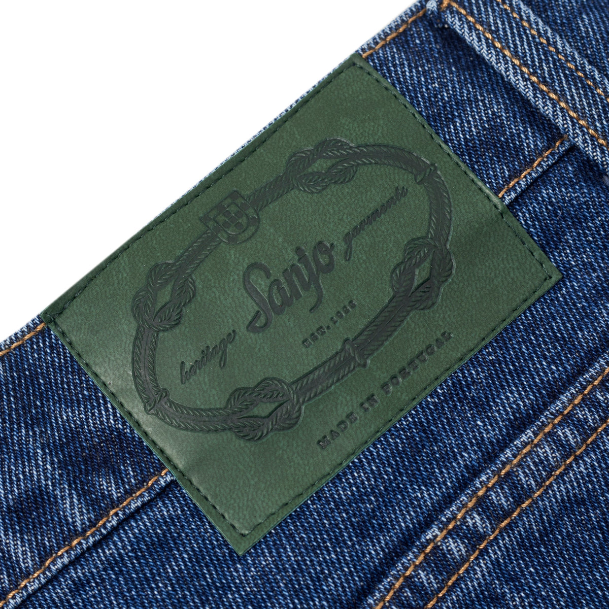 Sanjo 90's Jeans Trousers // Dunkler Denim